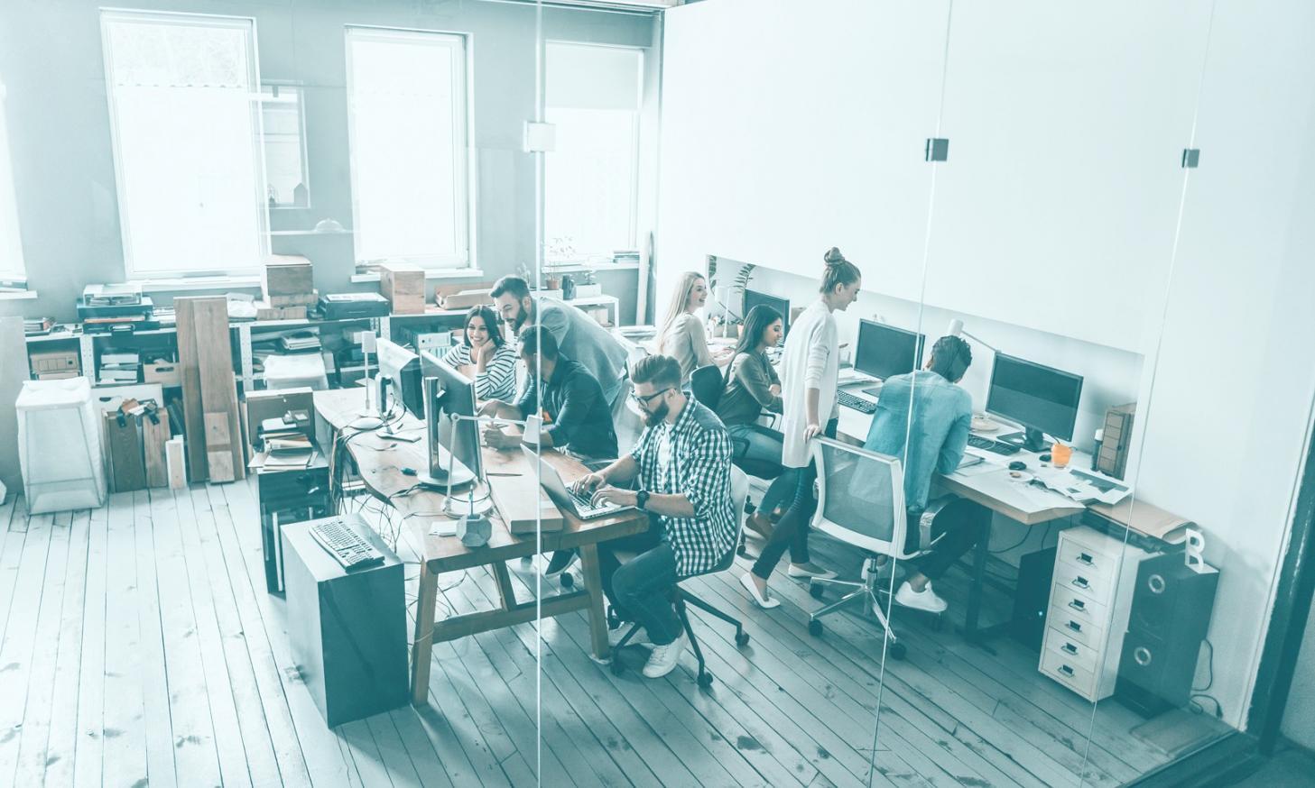 Moderne Microservices-Architektur Infrastruktur